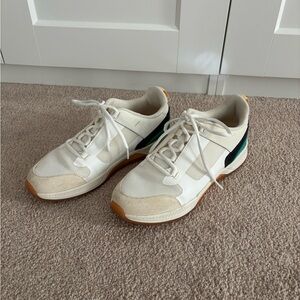 Vionic White and Green Sneakers